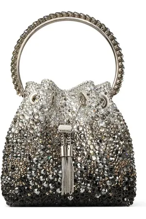 Jimmy Choo Bolso de hombro Bon Bon con cristal
