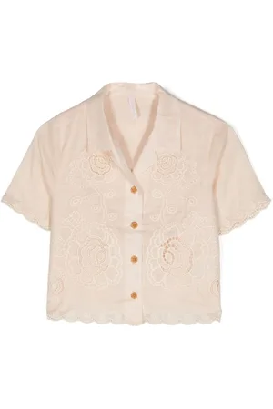 ZIMMERMANN Blusa con encaje guipur