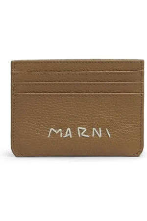 Marni Tarjetero con logo bordado