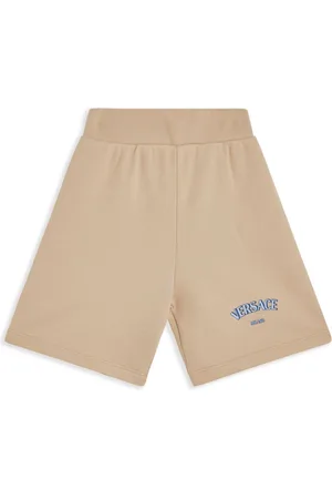 VERSACE Pantalones cortos de chándal con logo