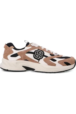 HUGO BOSS Zapatillas con ribete de ante