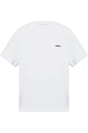 Helmut Lang Camiseta con placa del logo