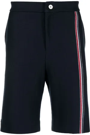 Thom Browne Bermudas con rayas RWB