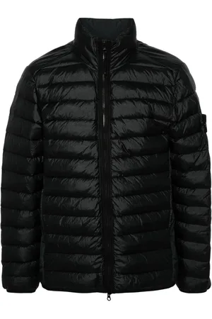 Stone Island Plumífero con logo Compass