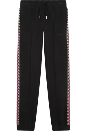 Lanvin Pantalones de chándal con logo bordado