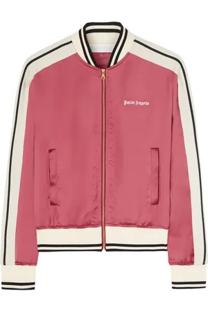 Palm Angels Chaqueta bómber con logo estampado