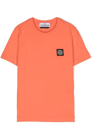 Stone Island Camiseta con aplique Compass