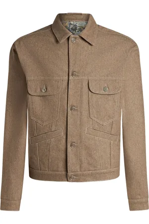 Etro Chaqueta vaquera con botones Pegaso