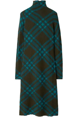 Burberry Vestido tubo a cuadros