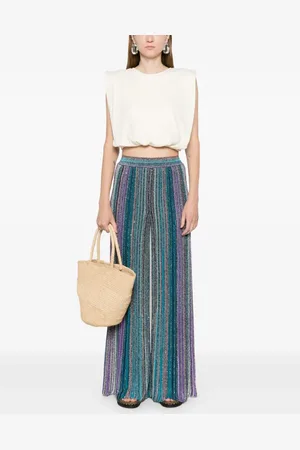 Missoni Pantalones palazzo con lentejuelas