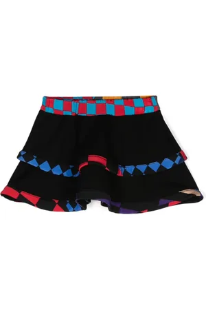 PUCCI Junior Minifalda con ribete Giardino