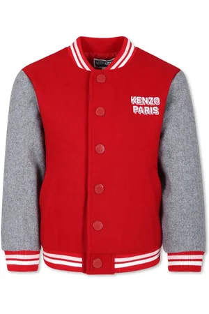 Kenzo Chaqueta varsity con logo bordado