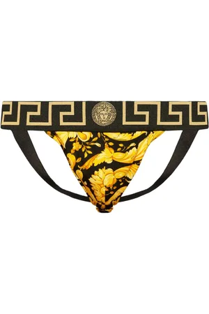 VERSACE Suspensorio con estampado Barocco