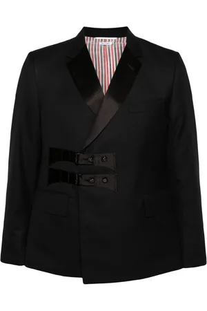 Thom Browne Blazer con solapas de muesca