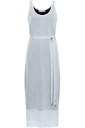 Proenza Schouler Vestido con cuello redondo