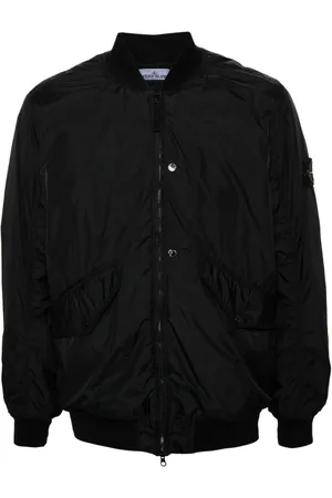 Stone Island Plumífero con logo Compass