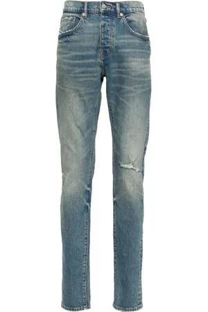Purple Brand Vaqueros slim de talle bajo
