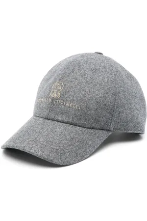 Brunello Cucinelli Gorra con logo bordado