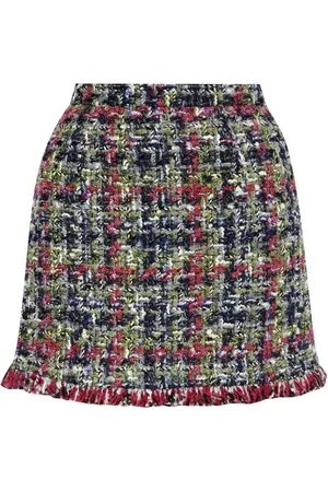 Etro Falda corta a cuadros