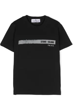 Stone Island Camiseta con logo estampado