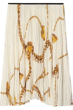 Burberry Falda con apliques