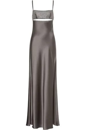 Alberta Ferretti Vestido de fiesta con apliques de cristal