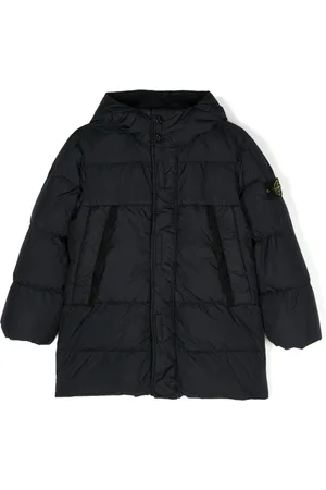 Stone Island Chaqueta acolchada con distintivo Compass
