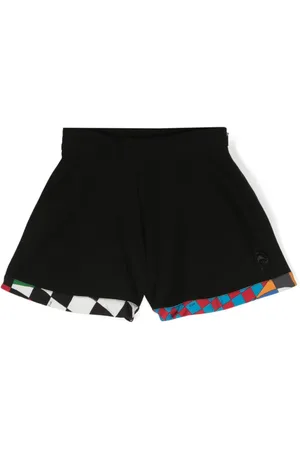 PUCCI Junior Bermudas con logo bordado