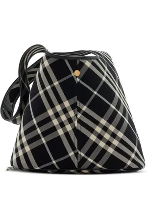 Burberry Bolso de hombro pequeño a cuadros