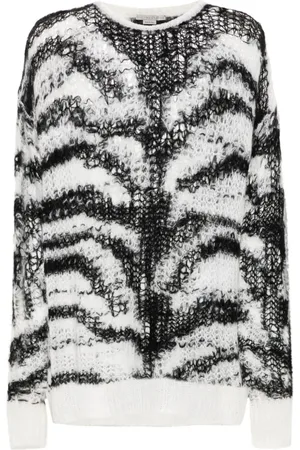 Stella McCartney Jersey con motivo de tigre