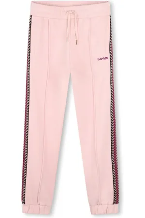 Lanvin Pantalones de chándal con logo bordado