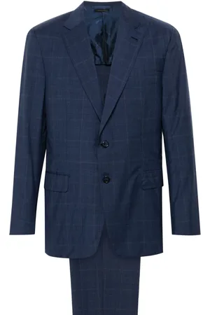 BRIONI Traje a cuadros