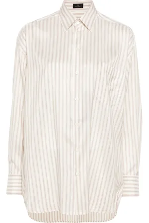 Etro Camisa con bordado Pegaso