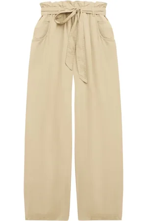 Marant Etoile Pantalones Priana de tejido cambray
