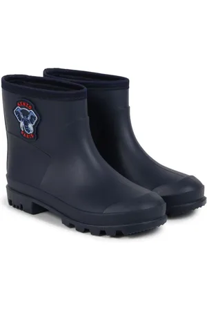 Kenzo Botas de agua con aplique del logo