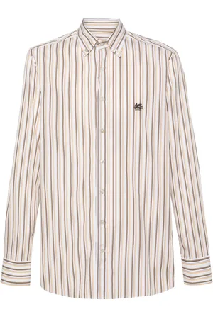 Etro Camisa con motivo Pegaso