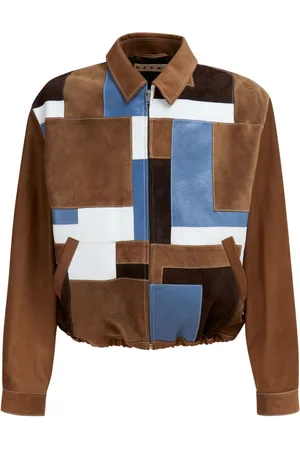 Marni Chaqueta con diseño patchwork