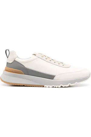 Brunello Cucinelli Zapatillas con logo bordado