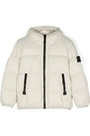 Stone Island Plumífero con distintivo Compass