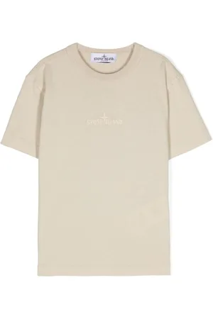 Stone Island Camiseta con logo bordado
