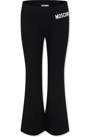 Moschino Pantalones acampanados con logo