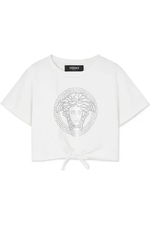 VERSACE Camiseta Medusa con apliques de cristal