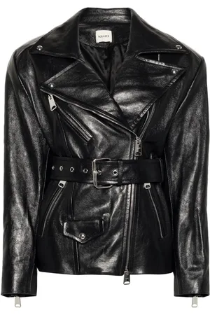 Khaite Chaqueta Fabbie con cinturón