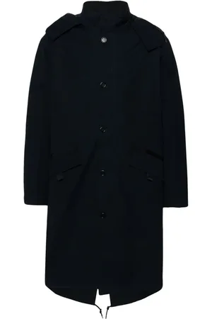 A.P.C. Parka Austin con diseño rasgado