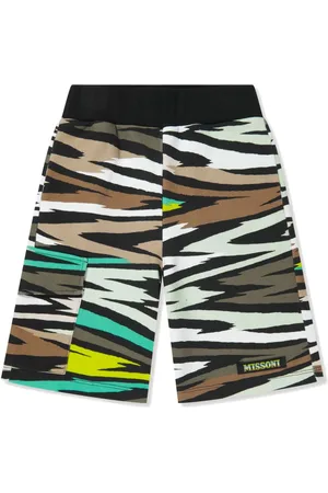 Missoni Bermudas con estampado en zigzag