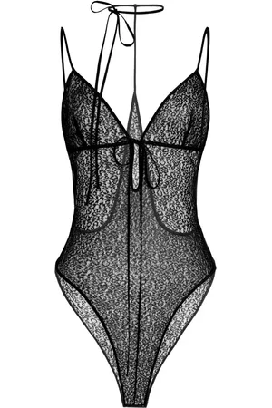 ALEKSANDRE AKHALKATSISHVILI Body con cuello halter