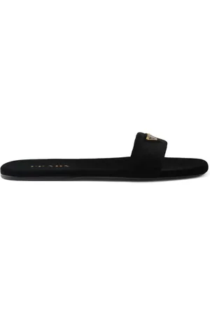 Prada Sandalias con aplique del logo