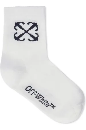 OFF-WHITE Calcetines con logo en jacquard