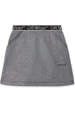 OFF-WHITE Falda Bookish con logo en la cintura