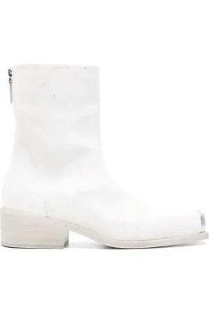 MARSÈLL Botines con puntera metalizada